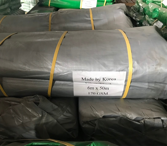 BẠT NHỰA XÁM ĐEN